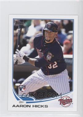 2013 Topps Mini - [Base] #346 - Aaron Hicks