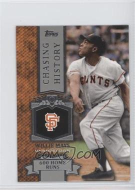 2013 Topps Mini - Chasing History #MCH-17 - Willie Mays