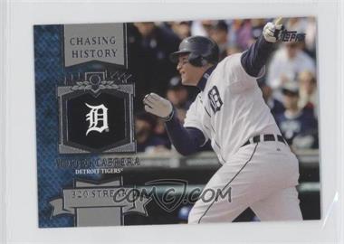 2013 Topps Mini - Chasing History #MCH-34 - Miguel Cabrera