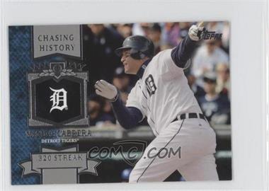 2013 Topps Mini - Chasing History #MCH-34 - Miguel Cabrera
