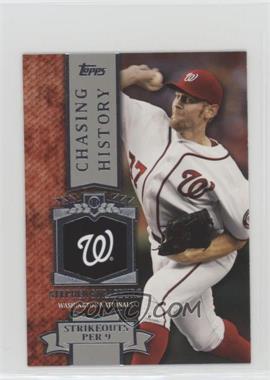 2013 Topps Mini - Chasing History #MCH-44 - Stephen Strasburg