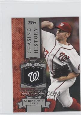 2013 Topps Mini - Chasing History #MCH-44 - Stephen Strasburg