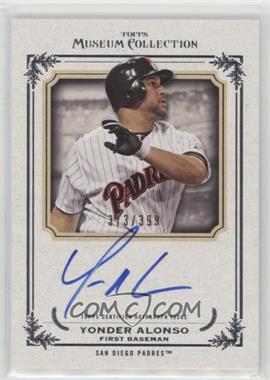 2013 Topps Museum Collection - Archival Autographs #AA-YA - Yonder Alonso /399