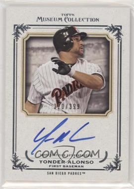 2013 Topps Museum Collection - Archival Autographs #AA-YA - Yonder Alonso /399