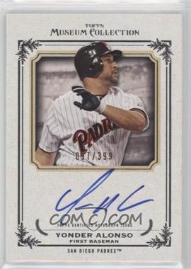 2013 Topps Museum Collection - Archival Autographs #AA-YA - Yonder Alonso /399