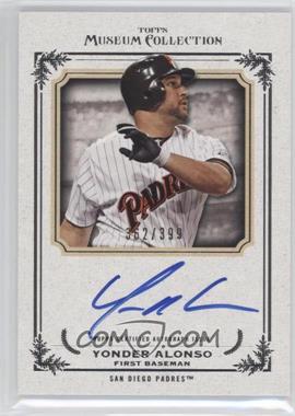 2013 Topps Museum Collection - Archival Autographs #AA-YA - Yonder Alonso /399