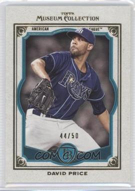 2013 Topps Museum Collection - [Base] - Asia Exclusive Turquoise #21 - David Price /50
