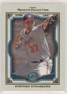 2013 Topps Museum Collection - [Base] - Asia Exclusive Turquoise #50 - Stephen Strasburg /50 [EX to NM]