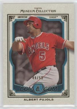2013 Topps Museum Collection - [Base] - Asia Exclusive Turquoise #72 - Albert Pujols /50