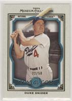 Duke Snider #/50