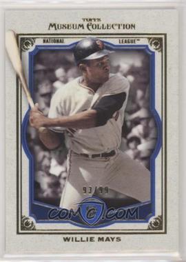 2013 Topps Museum Collection - [Base] - Blue #100 - Willie Mays /99 [EX to NM]