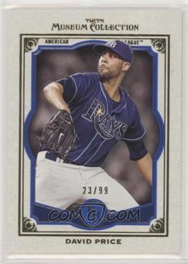 2013 Topps Museum Collection - [Base] - Blue #21 - David Price /99