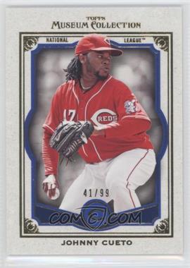 2013 Topps Museum Collection - [Base] - Blue #33 - Johnny Cueto /99