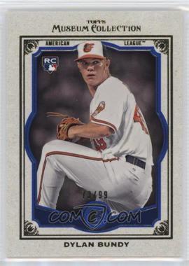 2013 Topps Museum Collection - [Base] - Blue #6 - Dylan Bundy /99