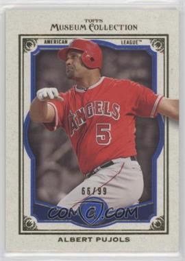 2013 Topps Museum Collection - [Base] - Blue #72 - Albert Pujols /99