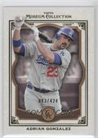 Adrian Gonzalez #/424