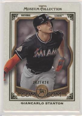 2013 Topps Museum Collection - [Base] - Copper #17 - Giancarlo Stanton /424 [Noted]