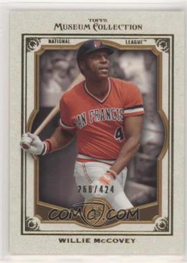 2013 Topps Museum Collection - [Base] - Copper #34 - Willie McCovey /424