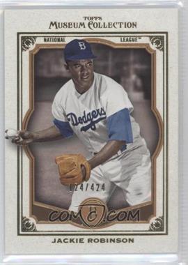 2013 Topps Museum Collection - [Base] - Copper #9 - Jackie Robinson /424