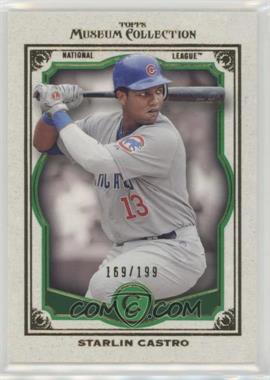 2013 Topps Museum Collection - [Base] - Green #13 - Starlin Castro /199