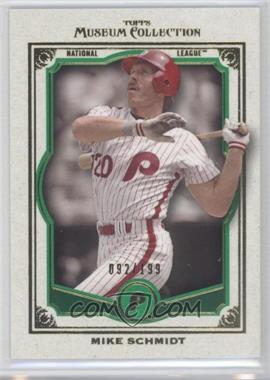 2013 Topps Museum Collection - [Base] - Green #77 - Mike Schmidt /199
