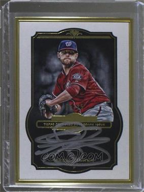 2013 Topps Museum Collection - Framed Autographs - Gold #MCA-DS - Drew Storen /15