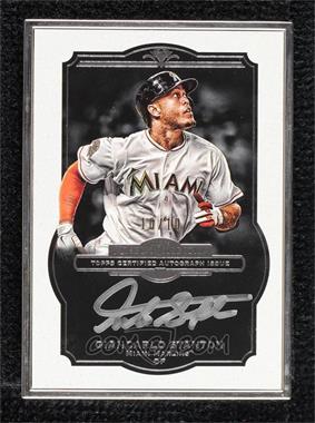 2013 Topps Museum Collection - Framed Autographs - Silver #MCA-GS - Giancarlo Stanton /10