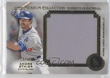 2013 Topps Museum Collection - Momentous Material Jumbo Relics - Gold #MMJR-AE - Andre Ethier /35