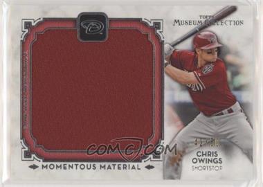 2013 Topps Museum Collection - Momentous Material Jumbo Relics #MMJR-CO - Chris Owings /50