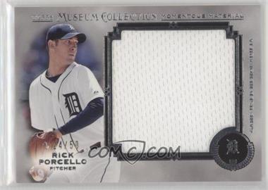 2013 Topps Museum Collection - Momentous Material Jumbo Relics #MMJR-RP - Rick Porcello /50