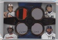 Cal Ripken Jr., Miguel Cabrera, Eddie Murray, Prince Fielder #/75