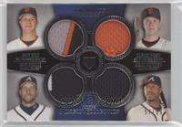 Matt Cain, Buster Posey, John Smoltz, Jason Heyward #/99