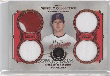 2013 Topps Museum Collection - Primary Pieces Quad Relics - Copper #PPQR-DS - Drew Stubbs /75