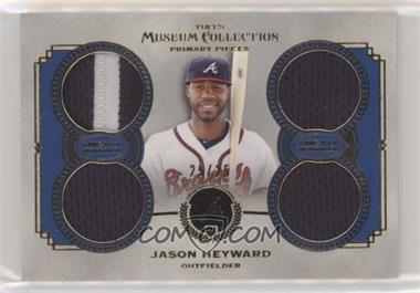 2013 Topps Museum Collection - Primary Pieces Quad Relics - Gold #PPQR-JH - Jason Heyward /25