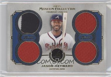 2013 Topps Museum Collection - Primary Pieces Quad Relics - Gold #PPQR-JH - Jason Heyward /25