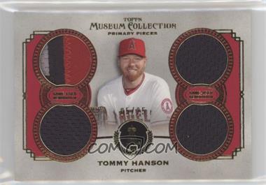 2013 Topps Museum Collection - Primary Pieces Quad Relics - Gold #PPQR-TH - Tommy Hanson /25