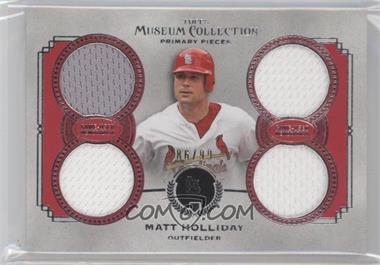 2013 Topps Museum Collection - Primary Pieces Quad Relics #PPQR-MH - Matt Holliday /99