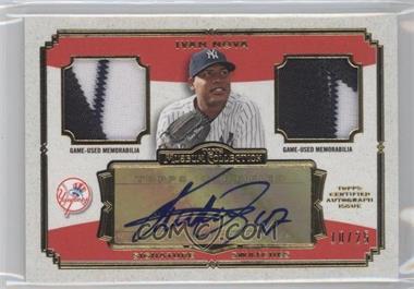 2013 Topps Museum Collection - Signature Swatches Autograph Dual Relics - Gold #SSADR-IN - Ivan Nova /25