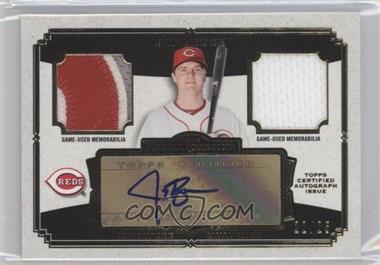 2013 Topps Museum Collection - Signature Swatches Autograph Dual Relics - Gold #SSADR-JB - Jay Bruce /25