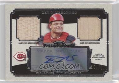 2013 Topps Museum Collection - Signature Swatches Autograph Dual Relics #SSADR-DM - Devin Mesoraco /299