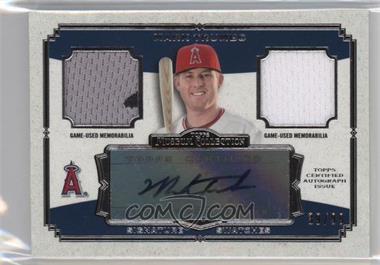 2013 Topps Museum Collection - Signature Swatches Autograph Dual Relics #SSADR-MTR - Mark Trumbo /99