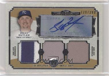 2013 Topps Museum Collection - Signature Swatches Autograph Triple Relics #SSATR-BB - Billy Butler /299 [EX to NM]