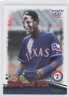 2013 Topps Opening Day - Ballpark Fun #BF-21 - Jurickson Profar