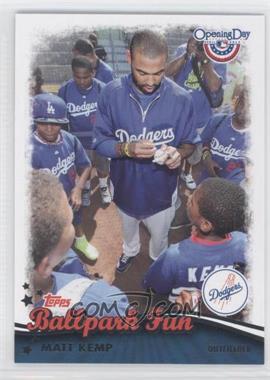 2013 Topps Opening Day - Ballpark Fun #BF-5 - Matt Kemp