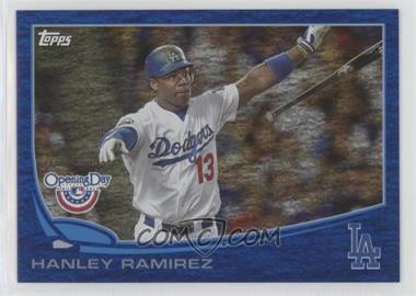 2013 Topps Opening Day - [Base] - Blue #11 - Hanley Ramirez /2013