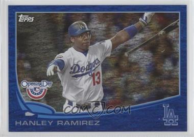 2013 Topps Opening Day - [Base] - Blue #11 - Hanley Ramirez /2013