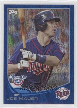 2013 Topps Opening Day - [Base] - Blue #138 - Joe Mauer /2013