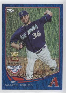 2013 Topps Opening Day - [Base] - Blue #179 - Wade Miley /2013