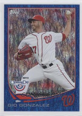 2013 Topps Opening Day - [Base] - Blue #44 - Gio Gonzalez /2013