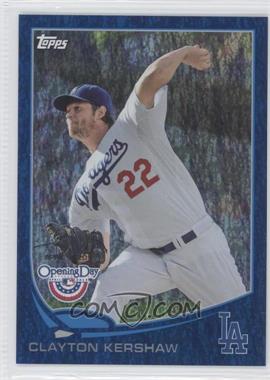 2013 Topps Opening Day - [Base] - Blue #45 - Clayton Kershaw /2013